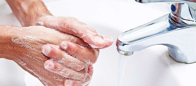 Cuci Tangan Menggunakan Sabun