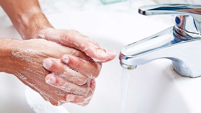 Cuci Tangan Menggunakan Sabun