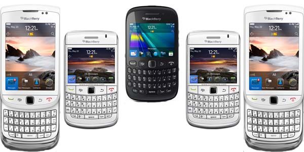 Daftar Harga Ponsel BlackBerry Baru dan Bekas Juli 2012