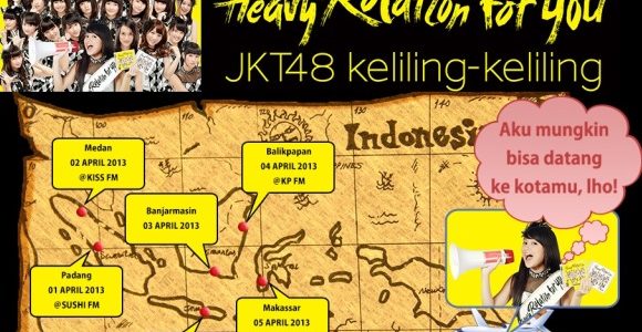 JKT48 Kunjungi Banjarmasin 3 April 2013
