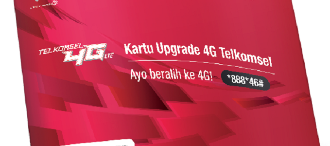 Kartu Upgrade 4G Telkomsel