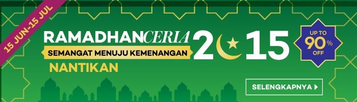 Acara Ramadhan Ceria Dengan Diskop Up To 90% Dari Lazada